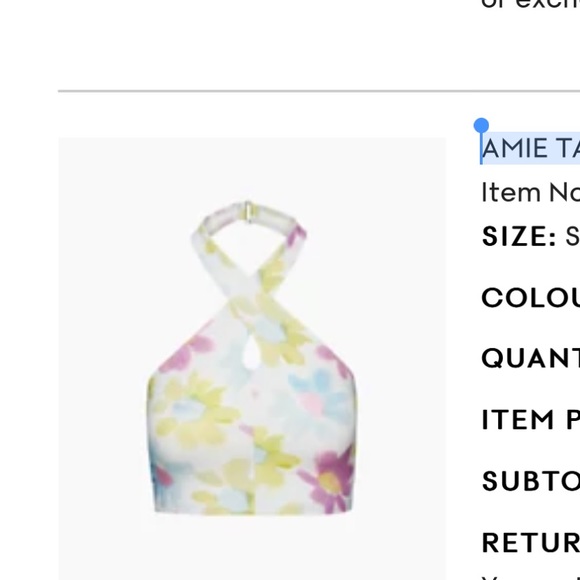 Aritzia halter neck tank - Picture 3 of 3